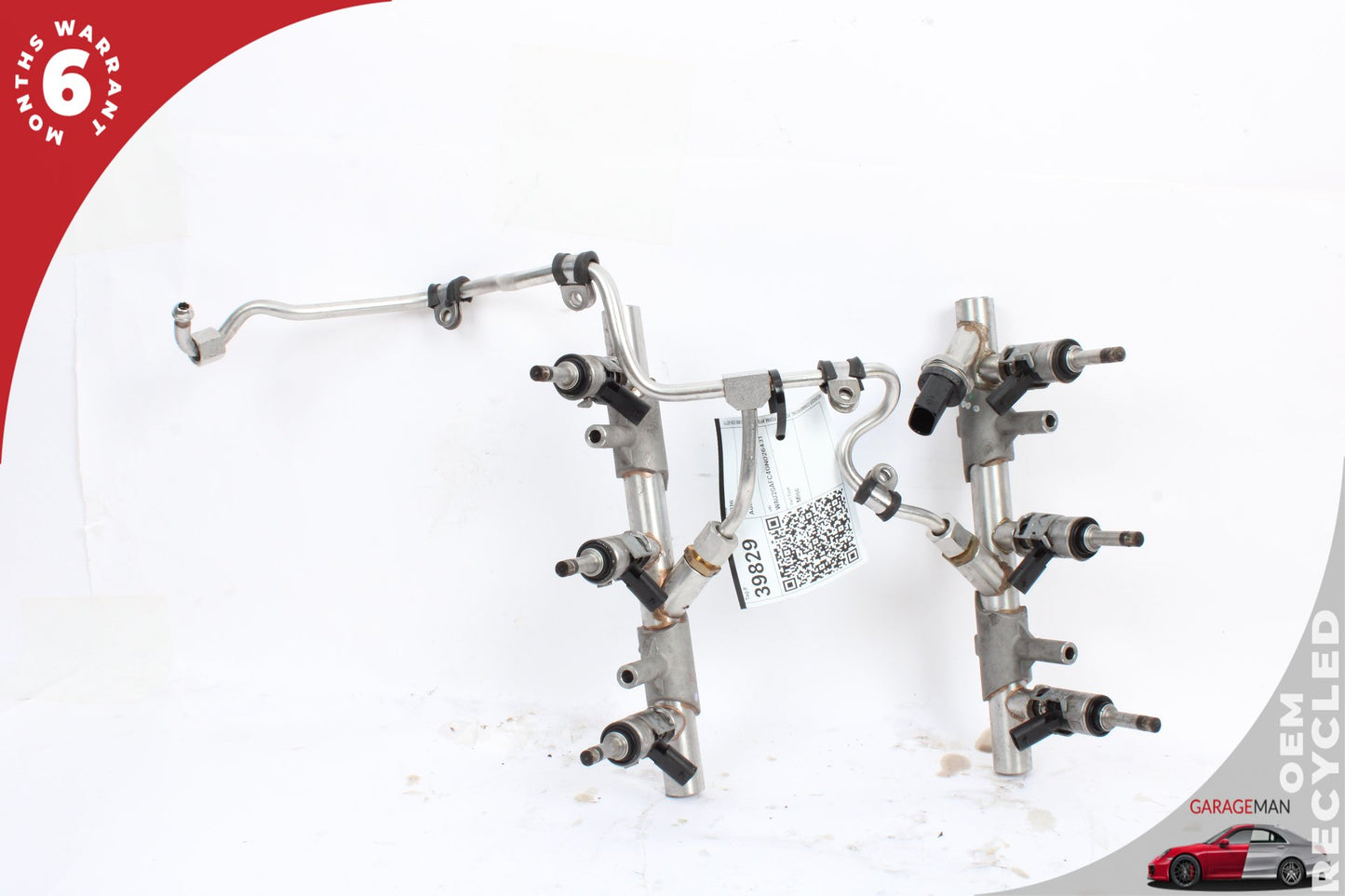 2015-2019 Audi A7 A6 A8 S4 Q7 3.0L Fuel Rail Line w/ Injectors 06E130089AF OEM