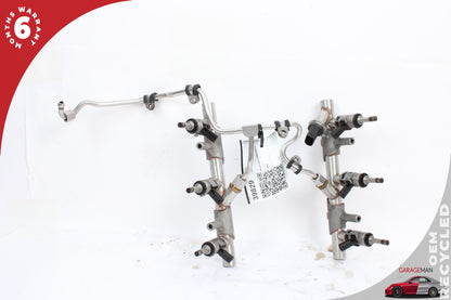 2015-2019 Audi A7 A6 A8 S4 Q7 3.0L Fuel Rail Line w/ Injectors 06E130089AF OEM