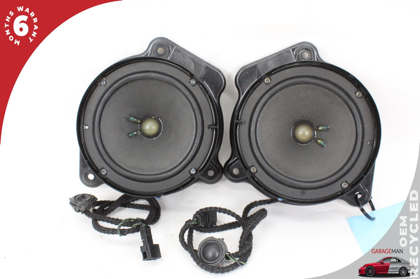 00-06 Mercedes-Benz S500 W220 Front Door Audio Speakers Set 2208201602