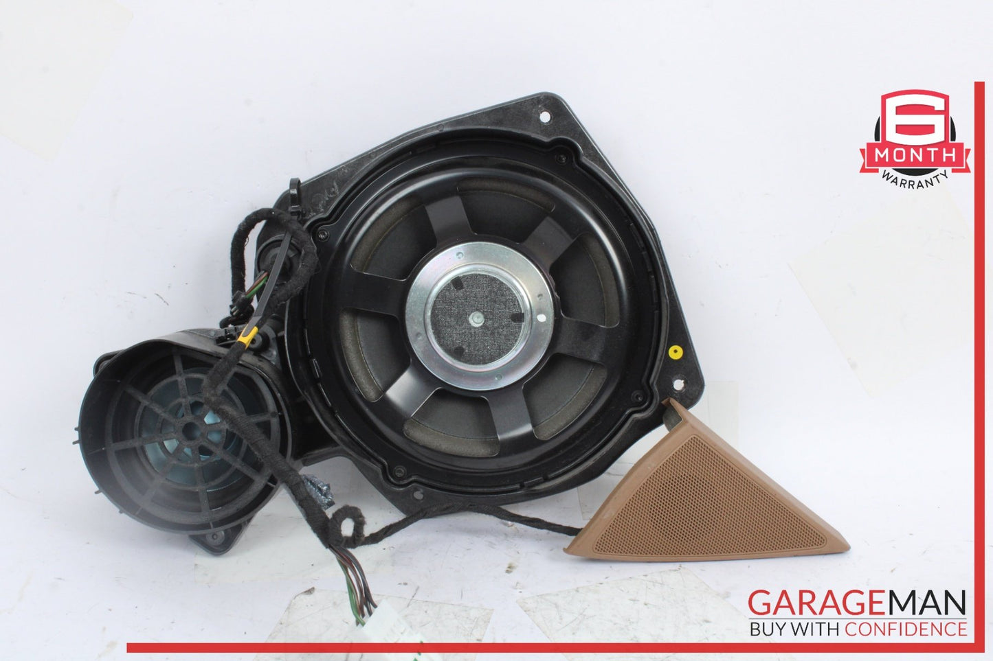 2007-2009 Mercedes W221 S550 Front Left and Right Door Audio Speaker Set OEM