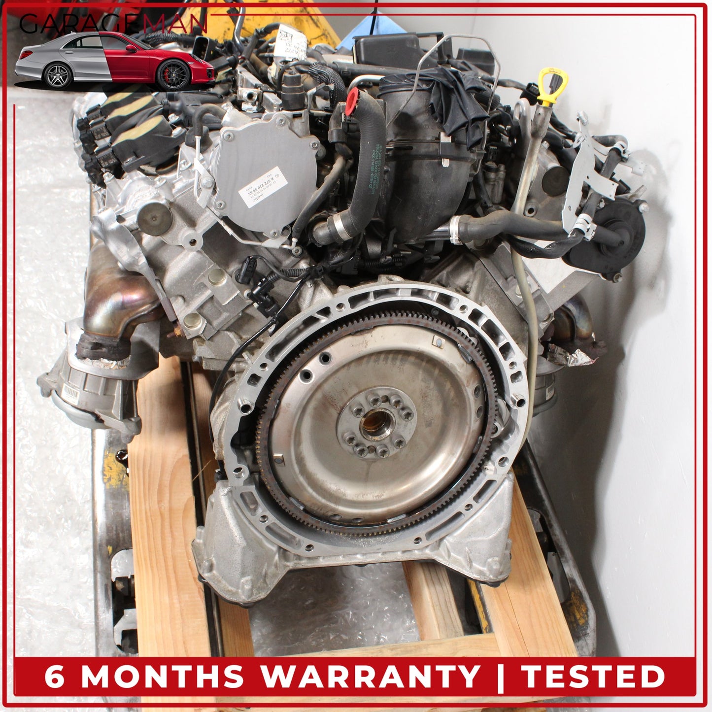 2006-2011 Mercedes W204 C300 SLK300 RWD 3.0L M272 Engine Motor Assembly OEM 84K