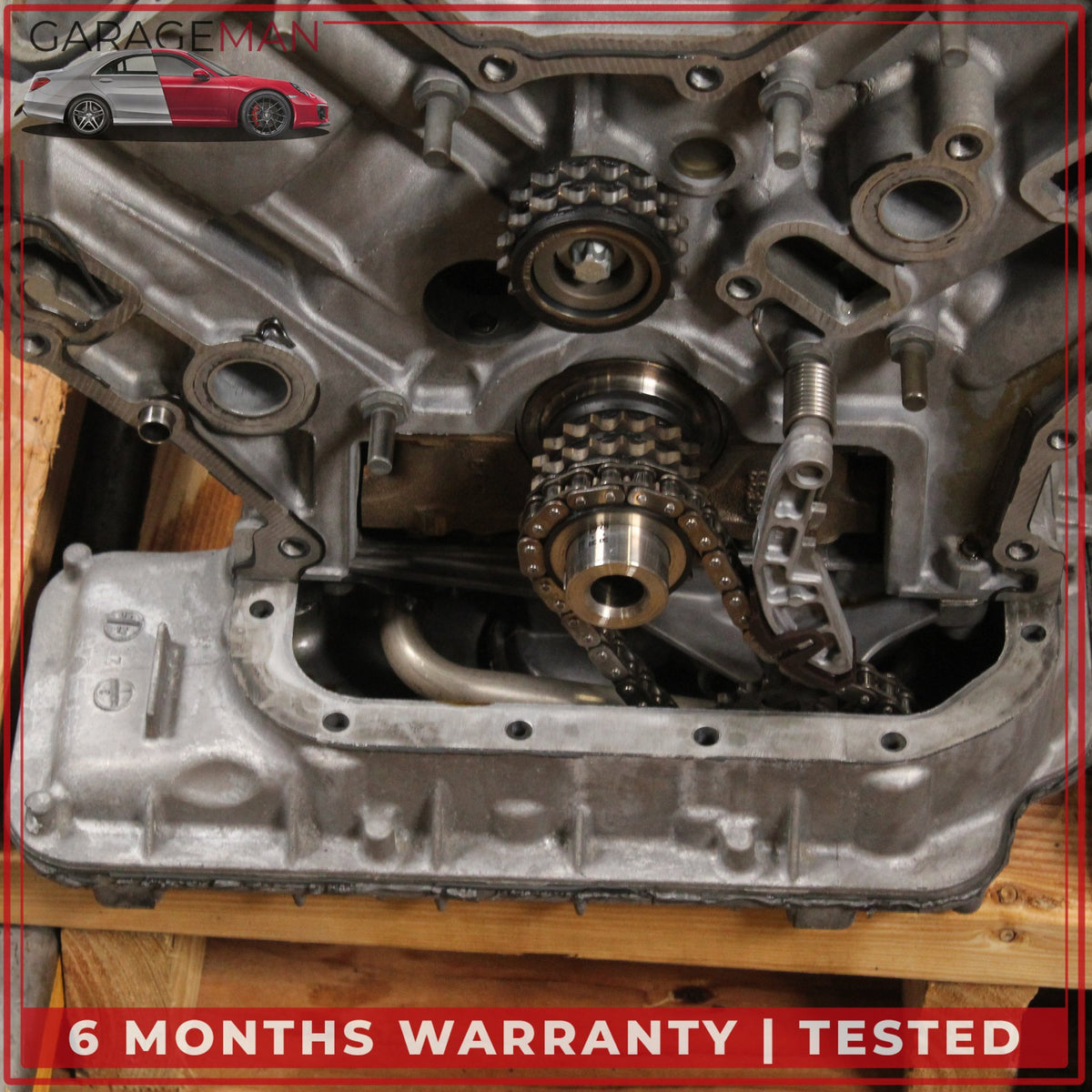 1999-2006 Mercedes R230 SL500 CLK500 E500 Engine Cylinder Block 1130101605 OEM