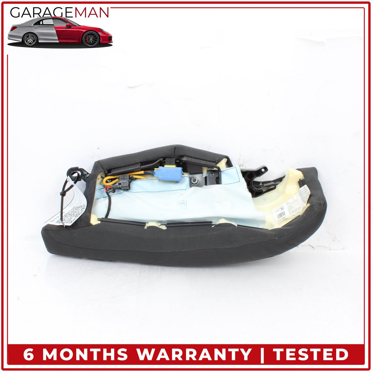 2010-2016 Porsche Panamera 970 Rear Left Side Bolster Cushion Seat Airbag OEM