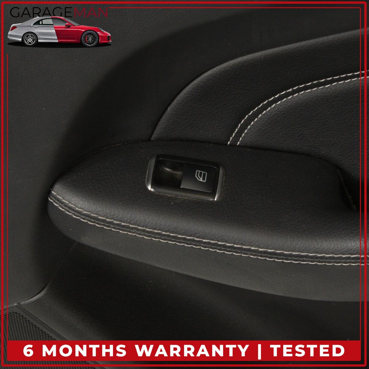 2012-2015 Mercedes W166 ML350 Rear Right Side Door Trim Cover Panel Black OEM