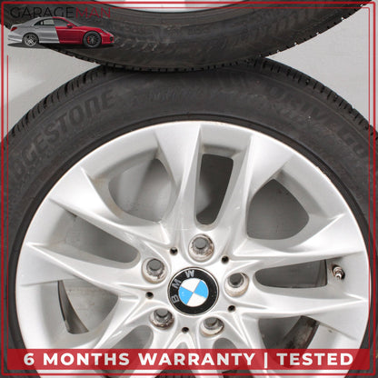 2010-2015 BMW X1 E84 Wheel Rim w/ Tire Set of 4 7.5JX17EH2 IS34 6861846 OEM