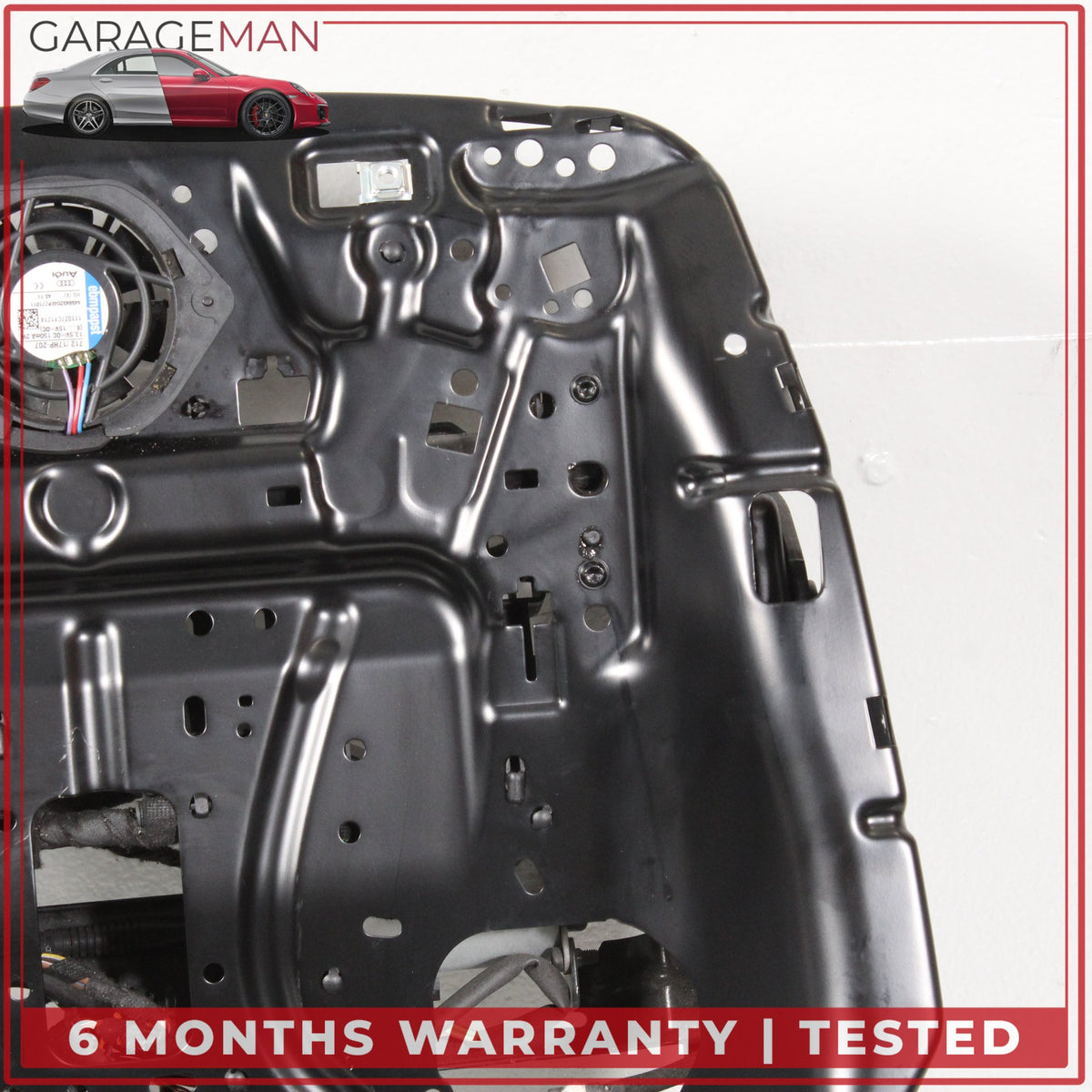 2012-2018 Audi A7 Front Left Driver Side Seat Track Rail Frame w/ Motor OEM