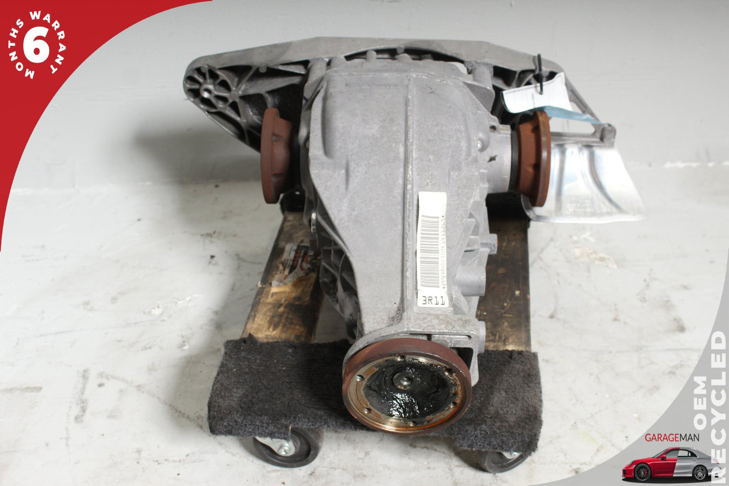 2012-2017 Audi A5 Rear Differential Diff Axle Carrier w/ Mount Bracket OEM 111K