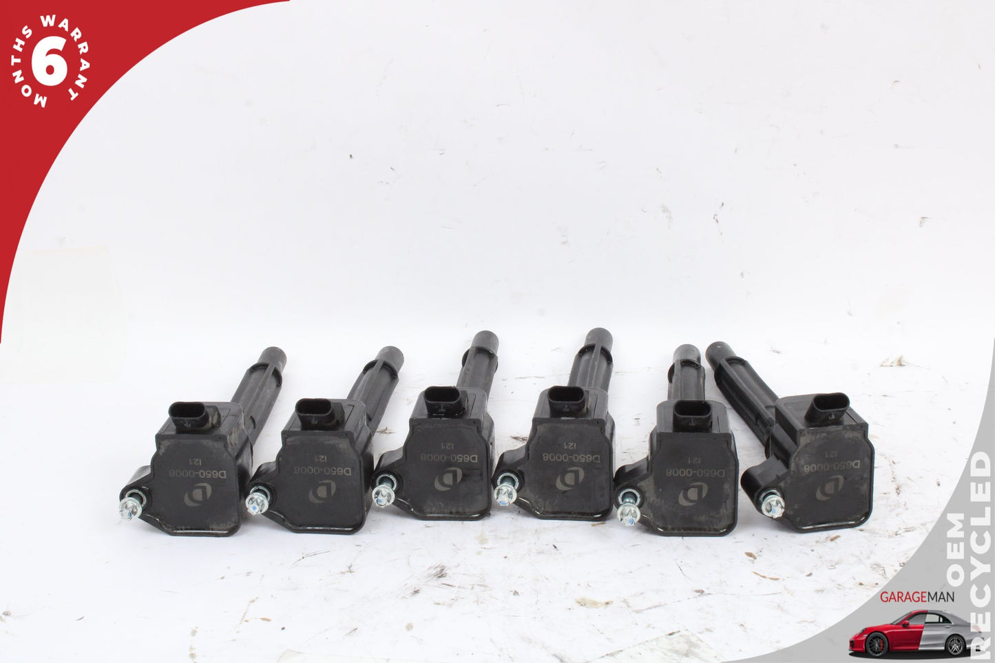 2007-2013 BMW 335is 135i 535i 3.0L Engine Ignition Coils Set of 6 D6500008 OEM