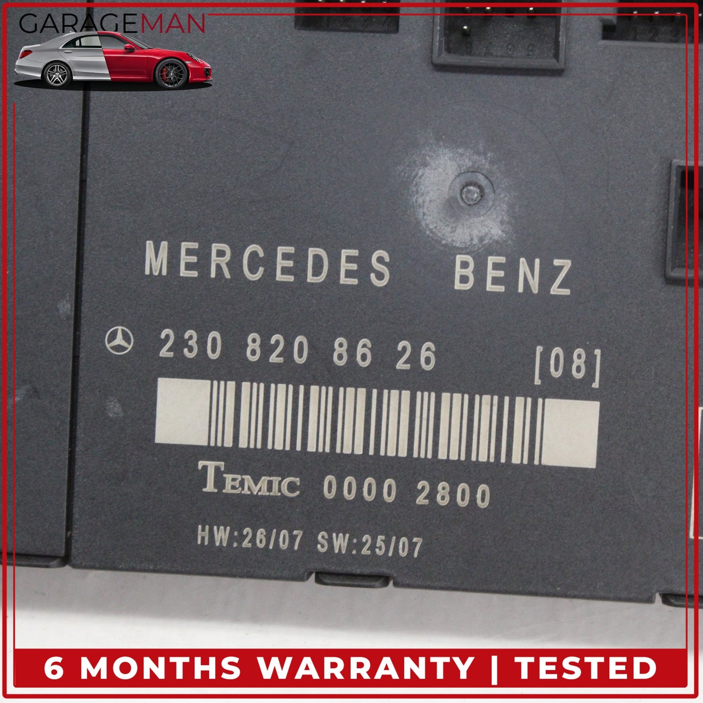 2003-2012 Mercedes R230 SL500 SL550 SL55 AMG Door Control Module Right Side OEM