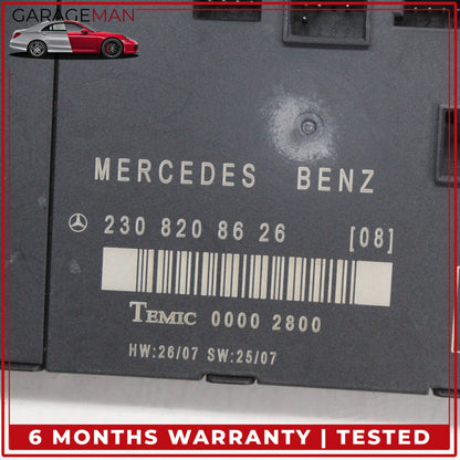 2003-2012 Mercedes R230 SL500 SL550 SL55 AMG Door Control Module Right Side OEM