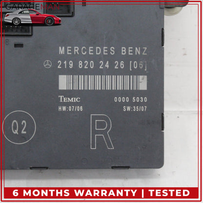 2006-2011 Mercedes W219 CLS550 Front Right Side Door Control Module Unit OEM