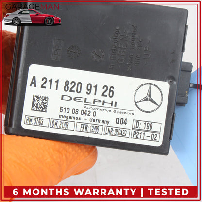 2000-2012 Mercedes R230 SL500 Anti Theft Alarm Control Module 2118209126 OEM