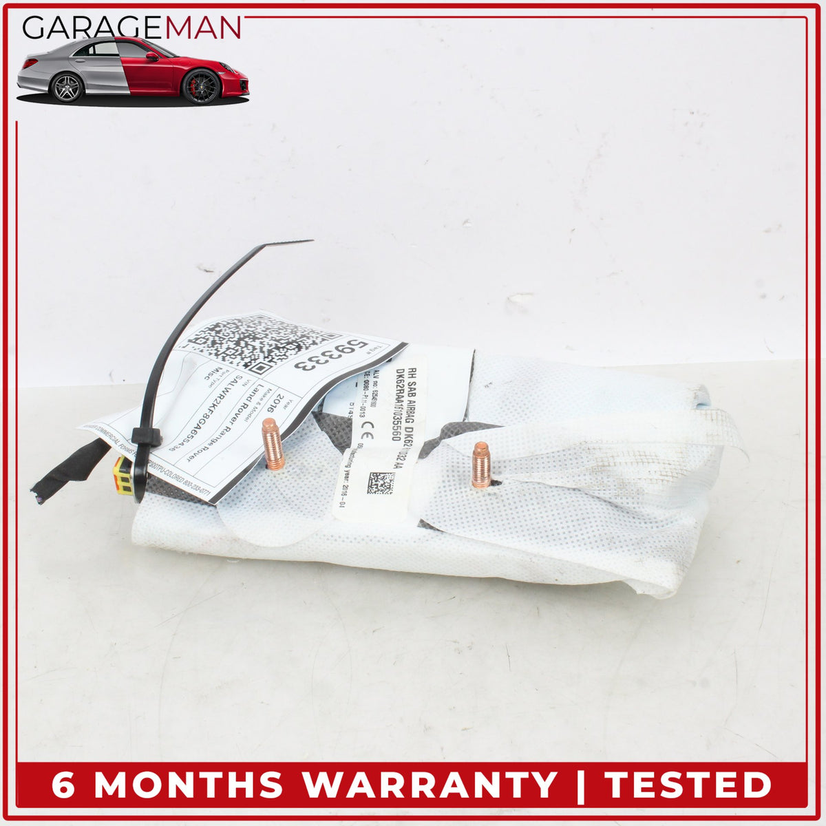 2014-2022 LR Range Rover Sport L494 Front Right Seat Airbag DK62611D32 OEM