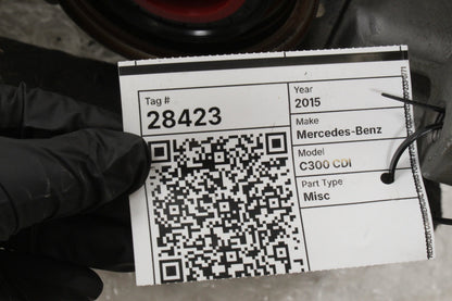 2015-2016 Mercedes-Benz C300 CDI AWD Rear Differential Diff Axle Carrier OEM