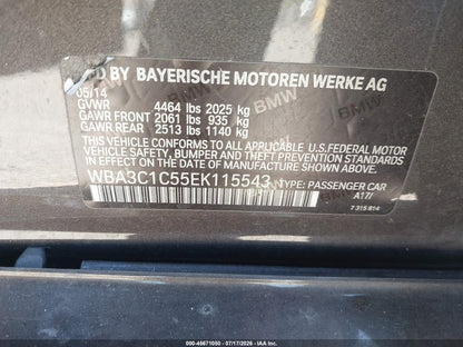 Parting Out- 2014 BMW 328i F30- 194