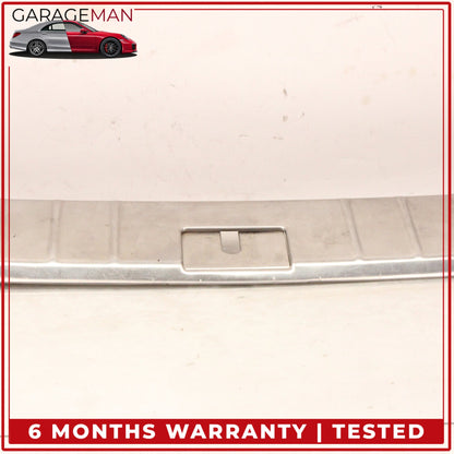 2003-2010 Porsche Cayenne 955 957 Rear Trunk Cargo Sill Scuff Plate Chrome OEM