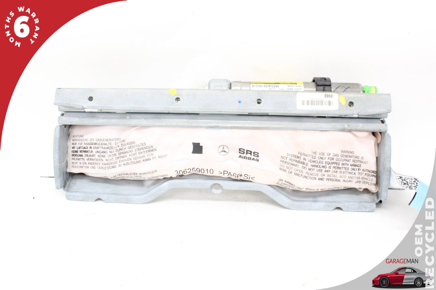 2008-2017 Mercedes W204 C300 Front Left Driver Side Dash Knee Airbag Air Bag OEM