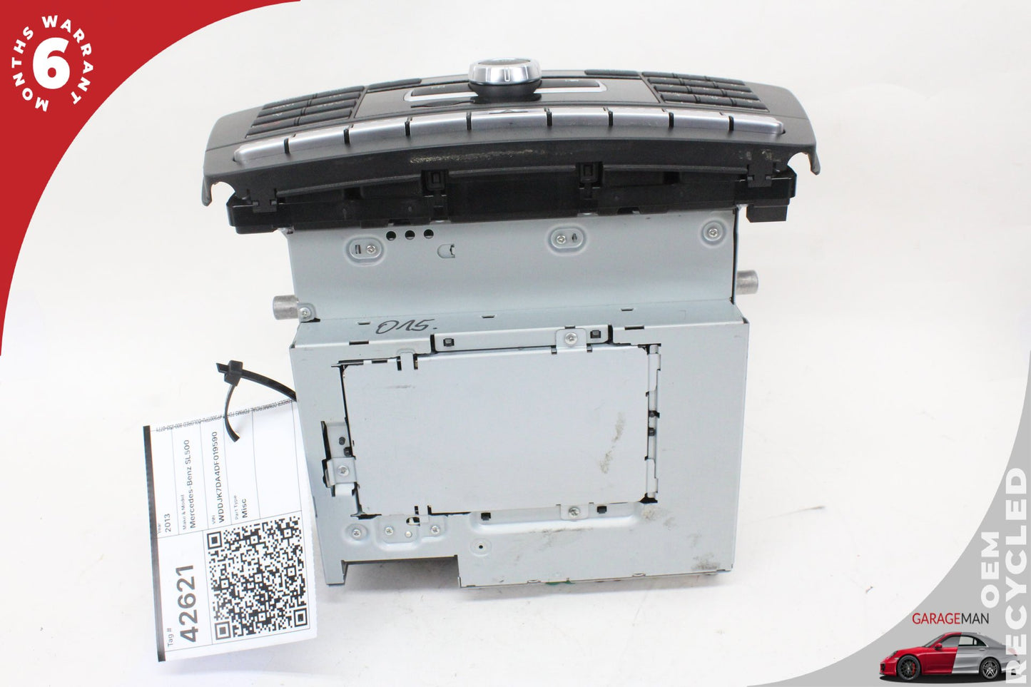 12-14 Mercedes-Benz SL500 R231 Stereo Radio AM FM Receiver Command Head Unit 1669029304