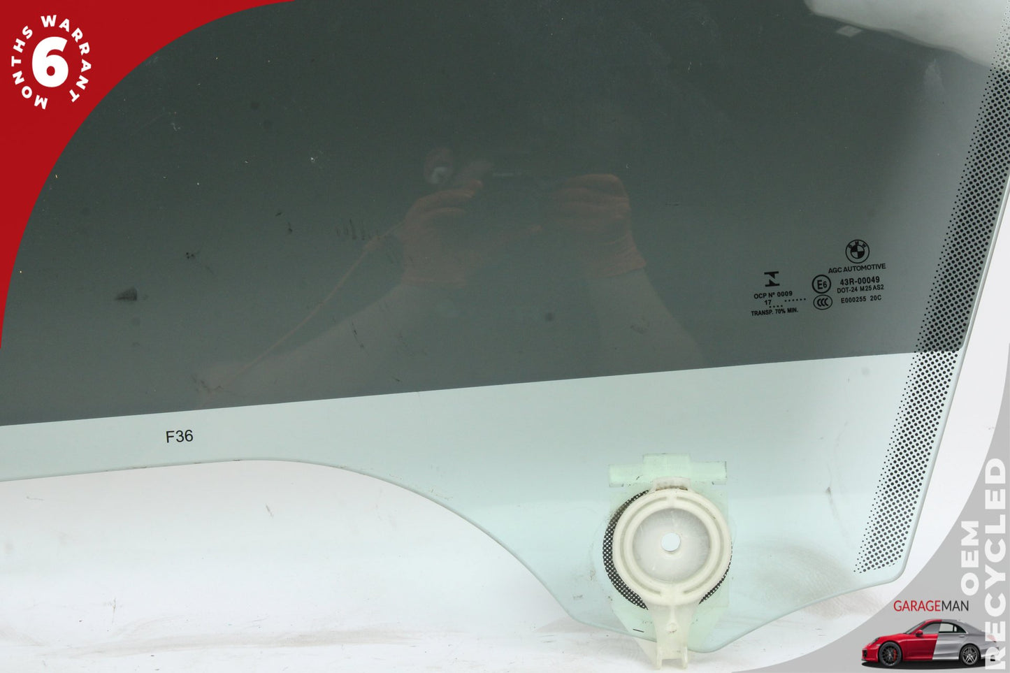 15-20 BMW 430i F36 Sedan Front Left Driver Side Door Window Glass 51337309733