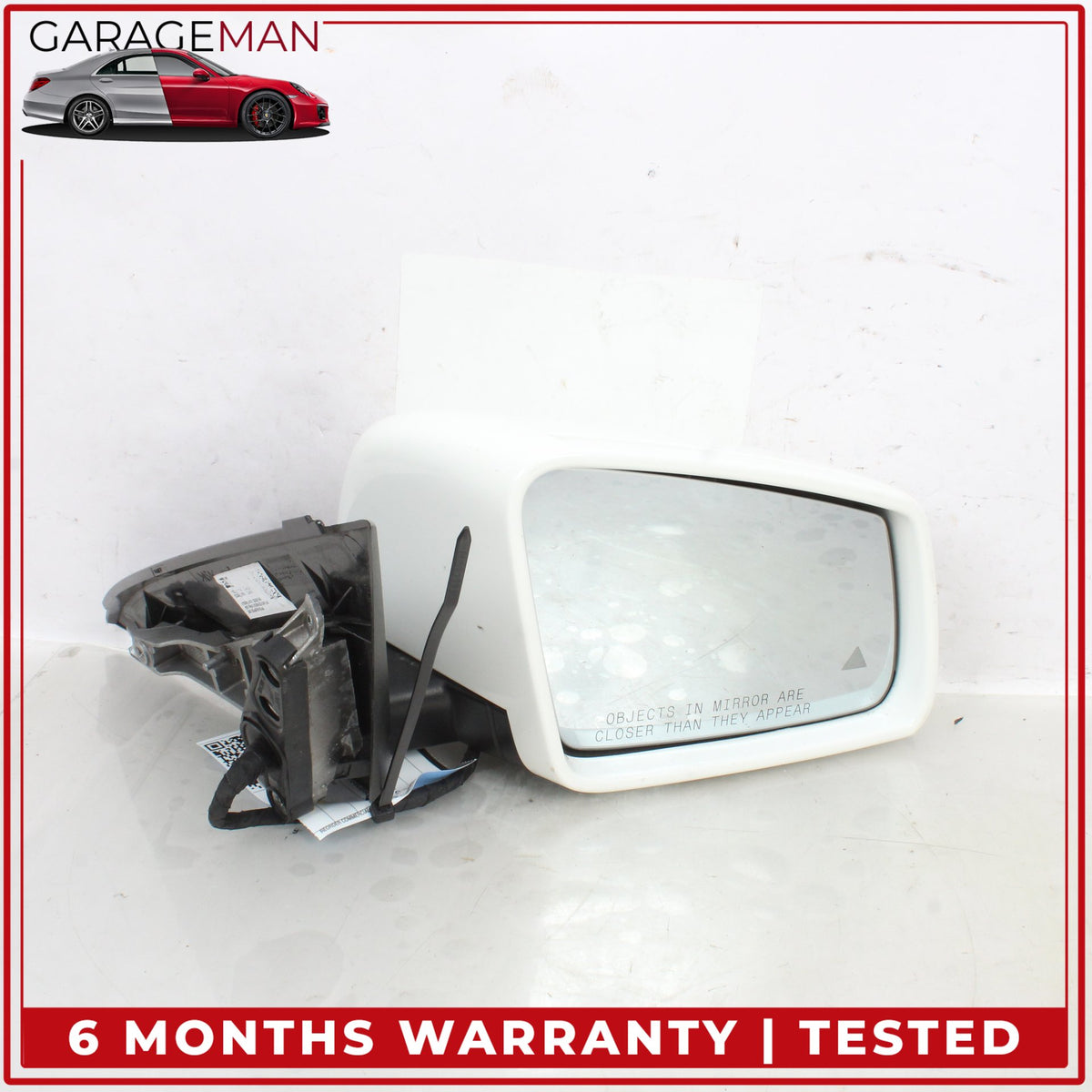 2015-2020 Mercedes X156 GLA250 Right Door Rear View Mirror w/ Blind Spot OEM