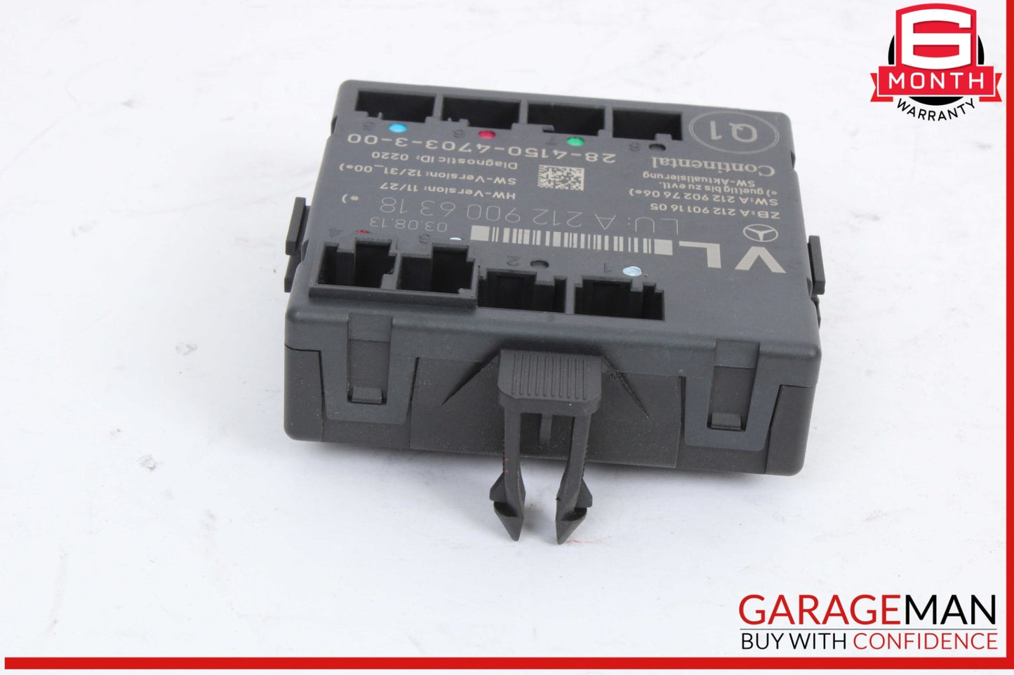 2008-2018 Mercedes-Benz E250 W212 Left Front Door Control Module 2129006318 OEM
