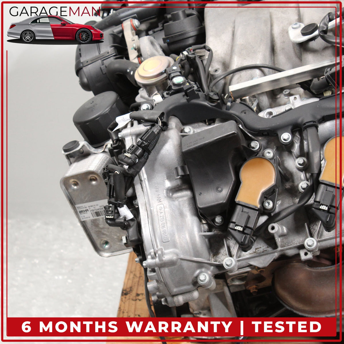 2007-2012 Mercedes R230 SL550 5.5L V8 M273 RWD Engine Motor Assembly OEM 122K