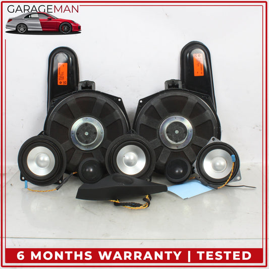 2004-2010 BMW 650i E64 RWD Audio Sound Speakers Subwoofers Set OEM