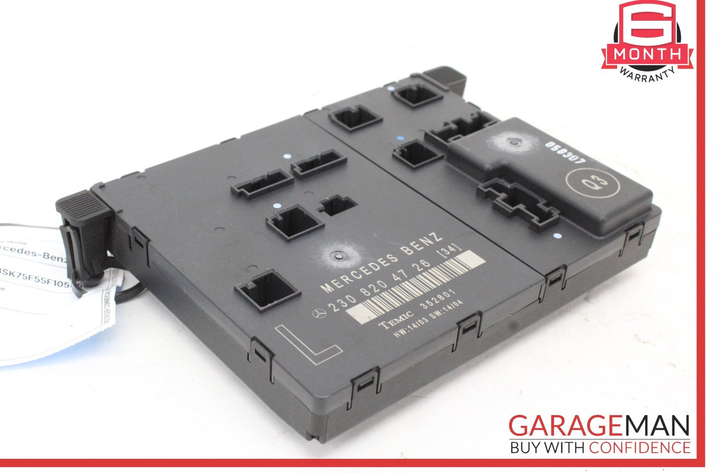 2003-2012 Mercedes SL500 R230 Left Front Door Control Module 2308204726 OEM