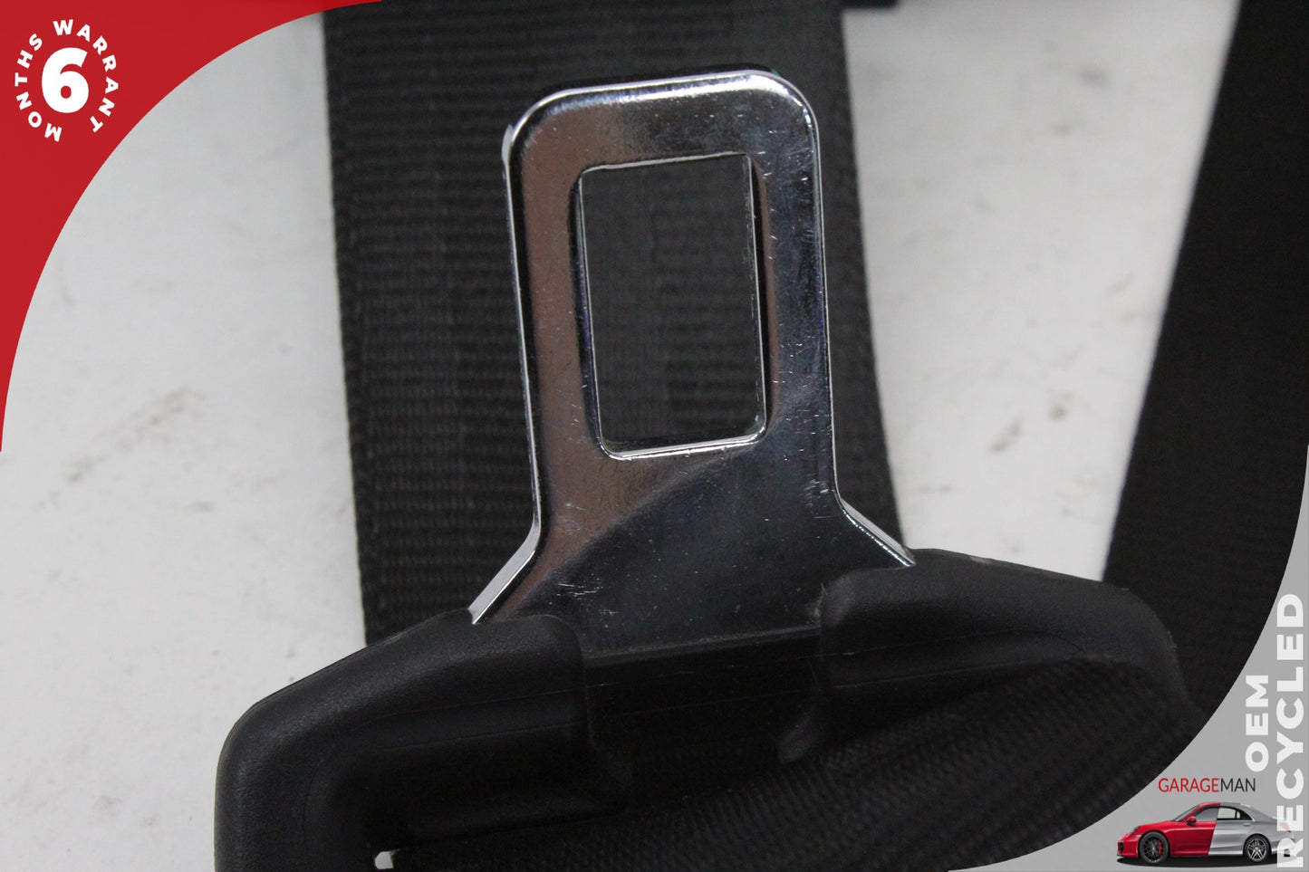 2012-2018 Audi A7 A6 Rear Left or Right Side Seat Belt Black 4G8857805C OEM