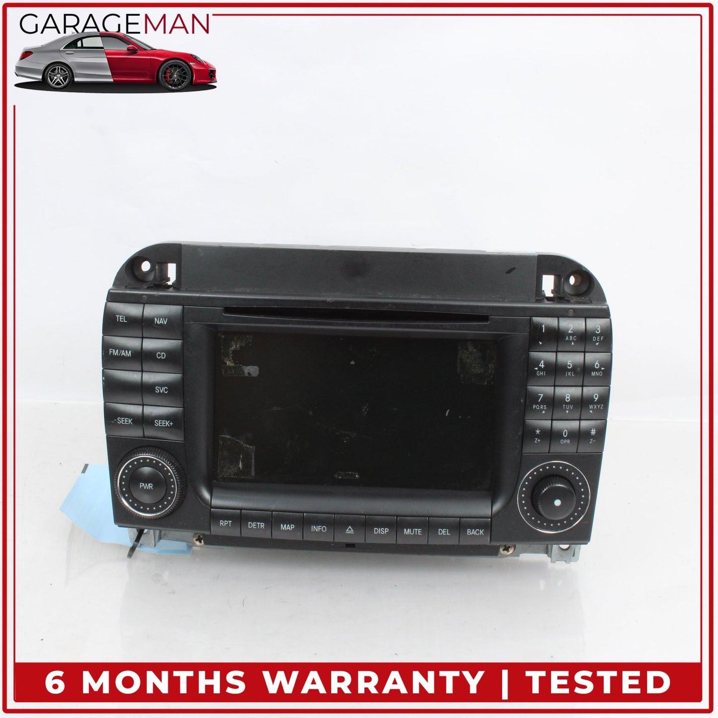 2003-2006 Mercedes W220 S55 AMG Command Head Unit Navigation Radio Bosch OEM