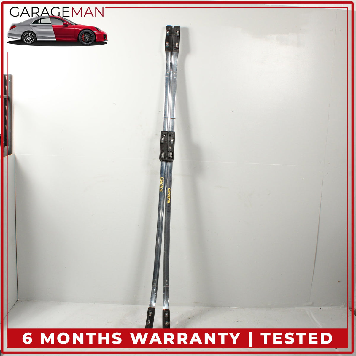 2007-2012 Mercedes X164 GL450 Left and Right Side Luggage Roof Rack Rail Set OEM