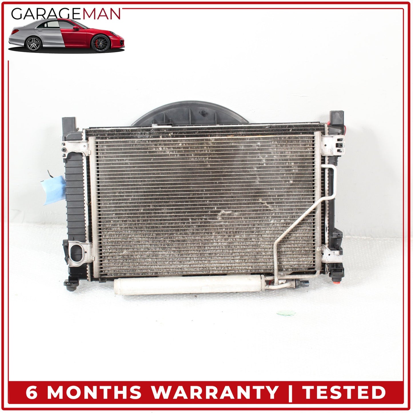 2005-2009 Mercedes W209 CLK350 Engine Cooling Radiator Assembly 2035001693 OEM