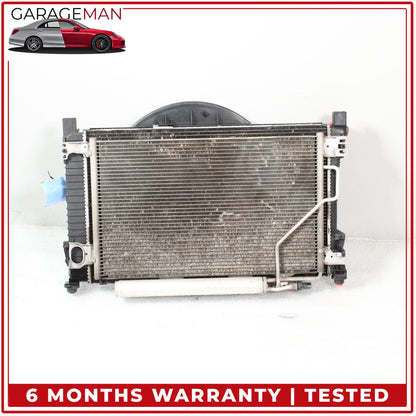 2005-2009 Mercedes W209 CLK350 Engine Cooling Radiator Assembly 2035001693 OEM
