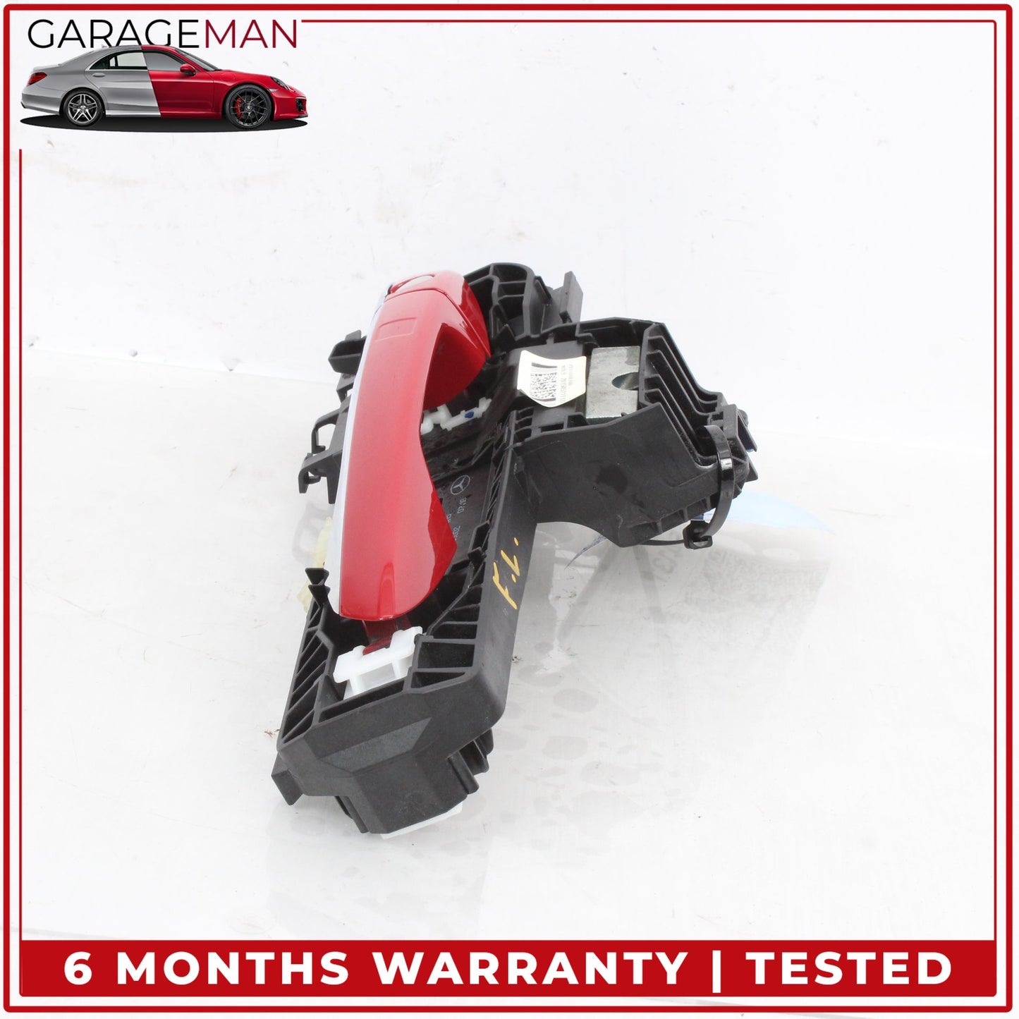 2010-2017 Mercedes C207 E400 Coupe Front Left Side Exterior Door Handle Red OEM