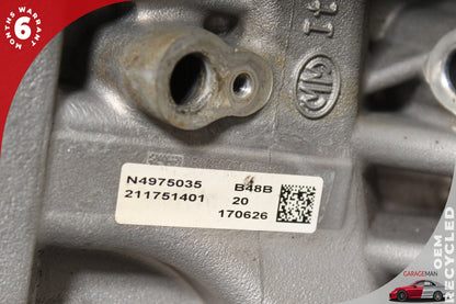 2017-2021 BMW 430i F36 AWD 2.0L Engine Cylinder Block B46B20/B48B20 142668