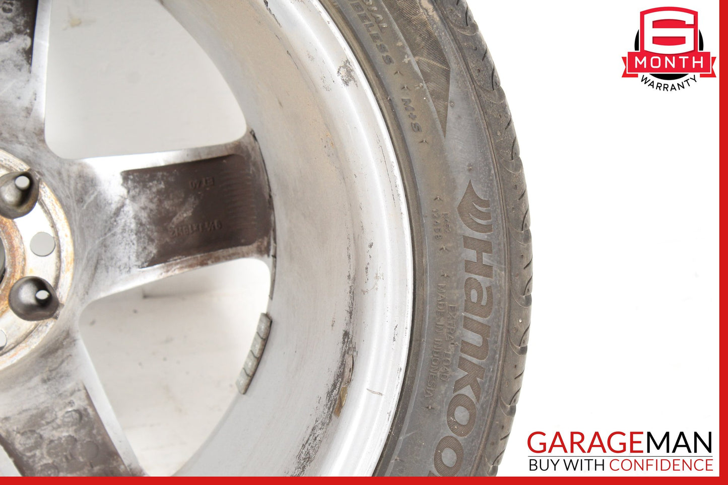 2003-2012 Mercedes R230 SL500 Rear Wheel Rim w/ Tire 9.5JX18H2 ET40 OEM