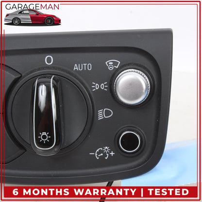 2011-2018 Audi A8 S8 Head Light Fog Light Control Switch Black 4H0941531F OEM