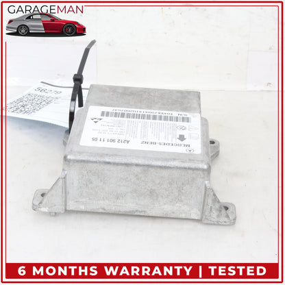 2014-2016 Mercedes W212 E400 E350 Sedan Airbag Sensor Module 2129011105 OEM