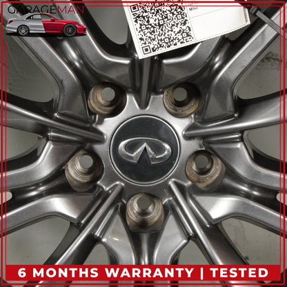 2014-2024 Infiniti Q50 V37 Front or Rear Wheel Rim w/ Tire 9Jx19 D0C004HK9C OEM
