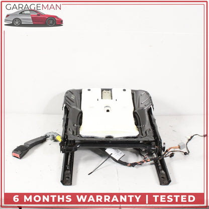 2010-2012 Range Rover L322 Front Right Seat Track Rail Frame w/ Motors OEM