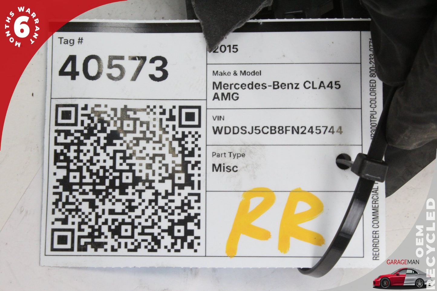 2014-2019 Mercedes CLA250 CLA45 AMG Rear Right Door Lock Latch Actuator OEM