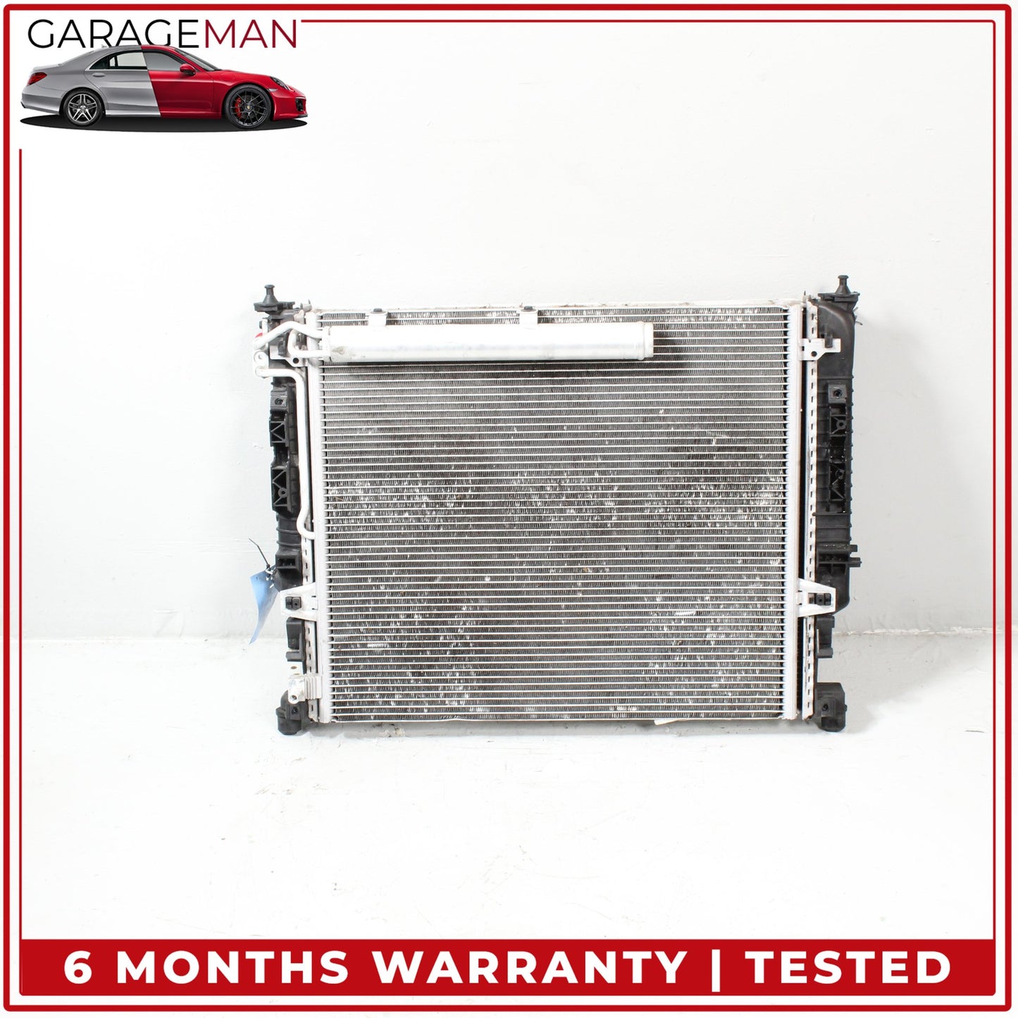 2006-2013 Mercedes W164 ML350 Engine Cooling Radiator A/C AC Air Condenser OEM