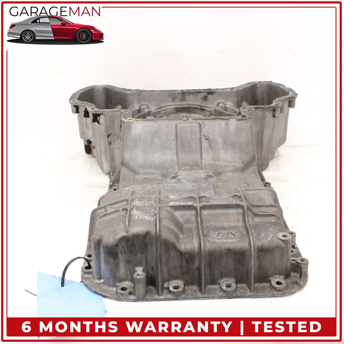 2005-2011 Mercedes W211 E350 Engine Upper Oil Sump Baffle Pan 2720142102 OEM