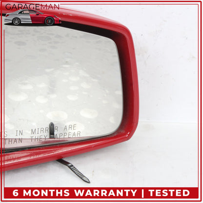 2010-2017 Mercedes C207 E400 Coupe Front Right Door Rear View Mirror Red OEM