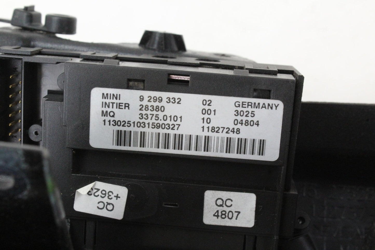 2011-2016 Mini Cooper R56 Engine Start Stop Switch w/ Key Fob 9299332 OEM