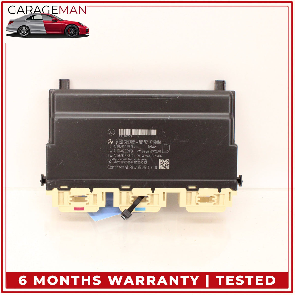 2012-2020 Mercedes X156 GLA250 Front Left Seat Control Module 1669008506 OEM