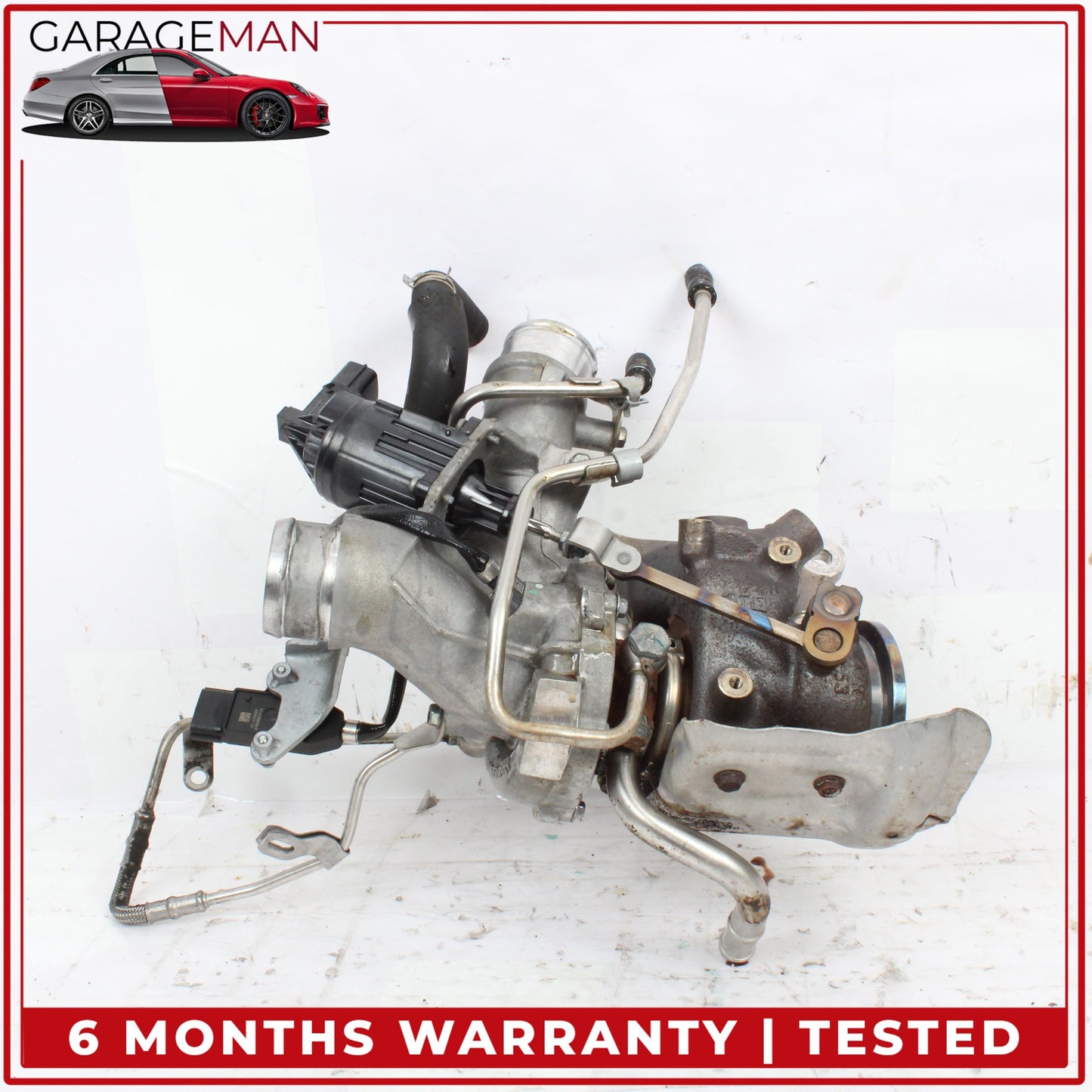 2016-2018 Infiniti Q50 Q60 3.0L Engine Left Side Turbocharger 144115CA0B OEM