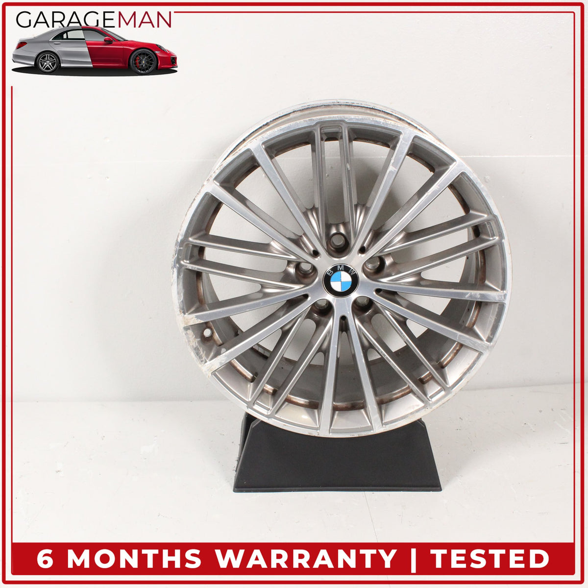 2017-2023 BMW 530e 530i M550i 540i Front Side Wheel Rim 8JX19H2 IS30 6894839 OEM