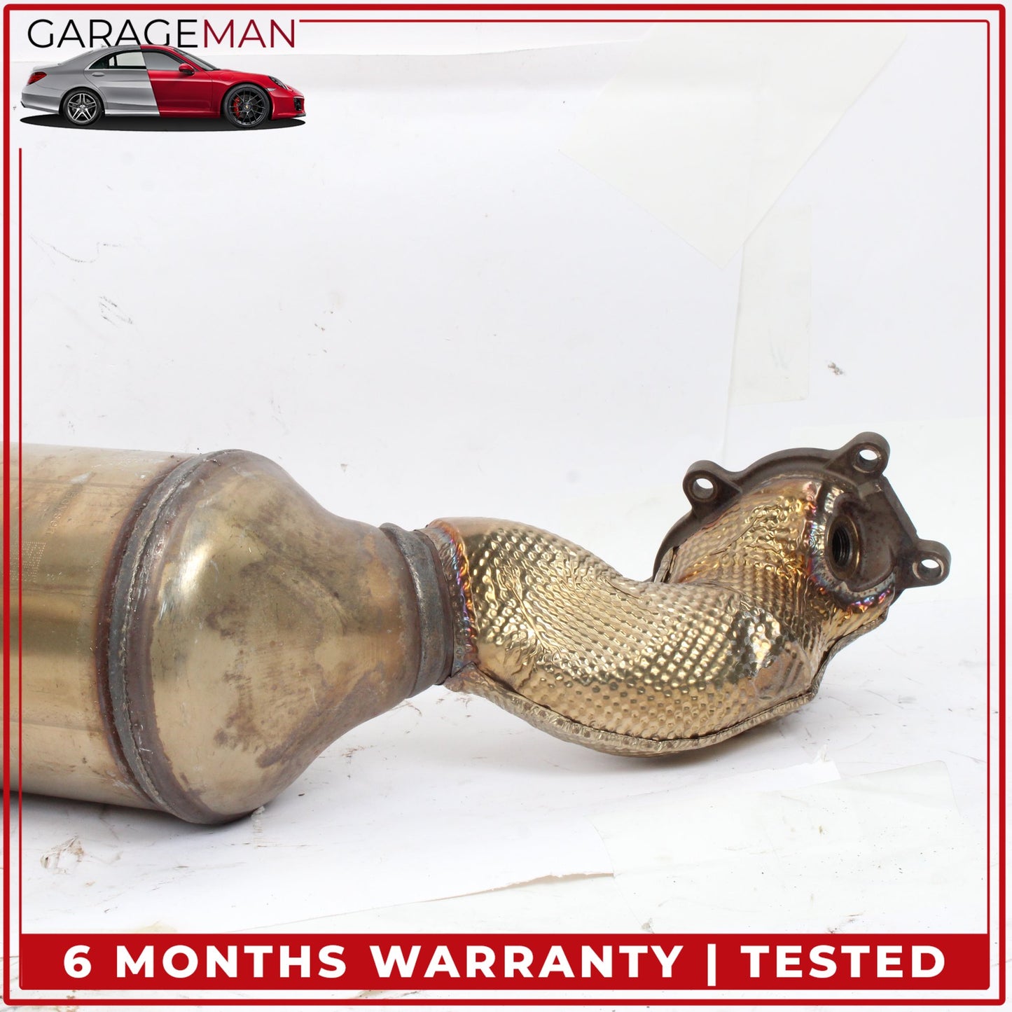 2013-2018 Audi S8 A8 S6 S7 RS7 4.0L V8 Left Exhaust Downpipe 4G0131703AJ OEM