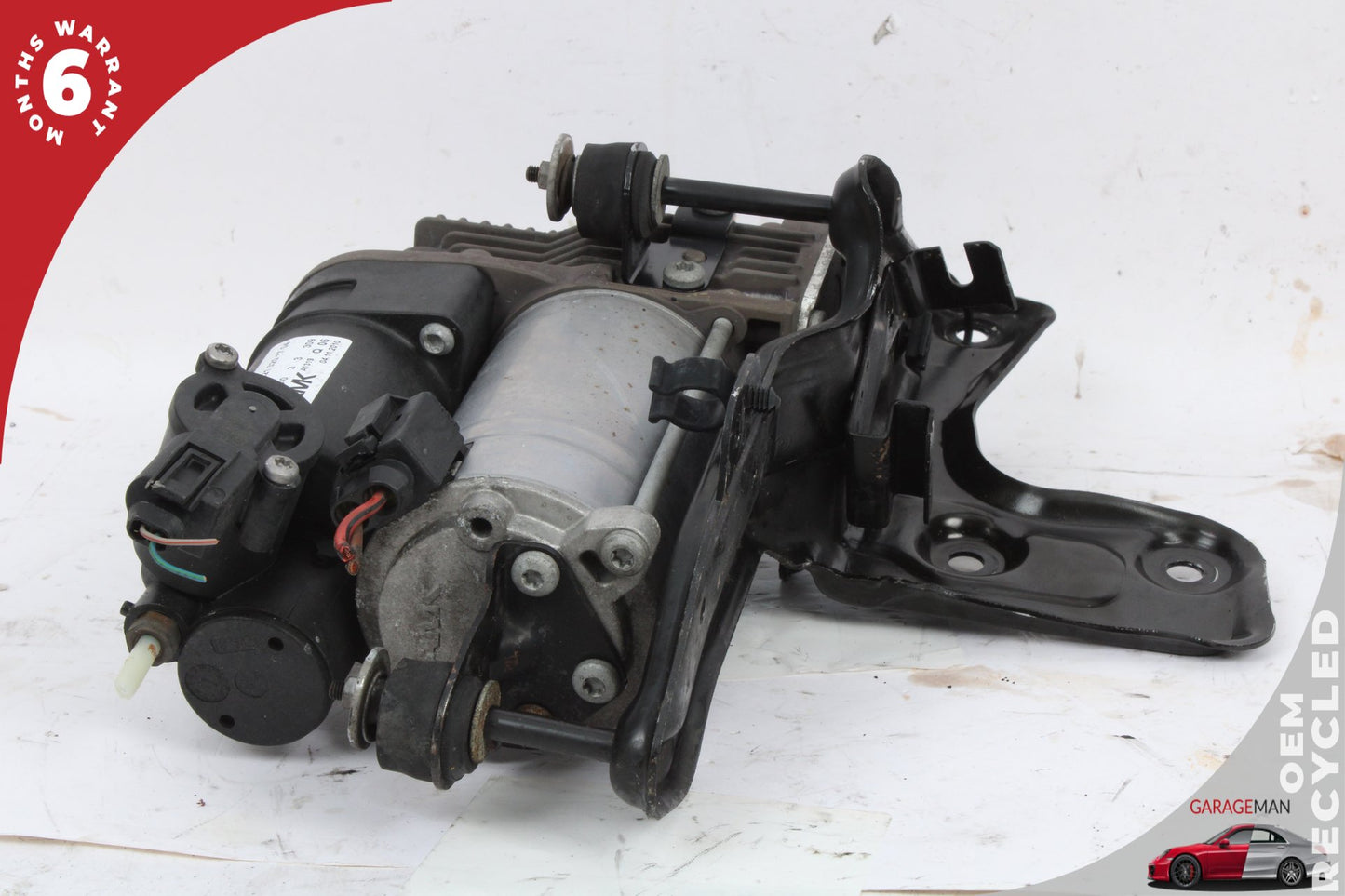 2007-2014 Mercedes W221 S400 Air Suspension Compressor Pump w/ Bracket OEM
